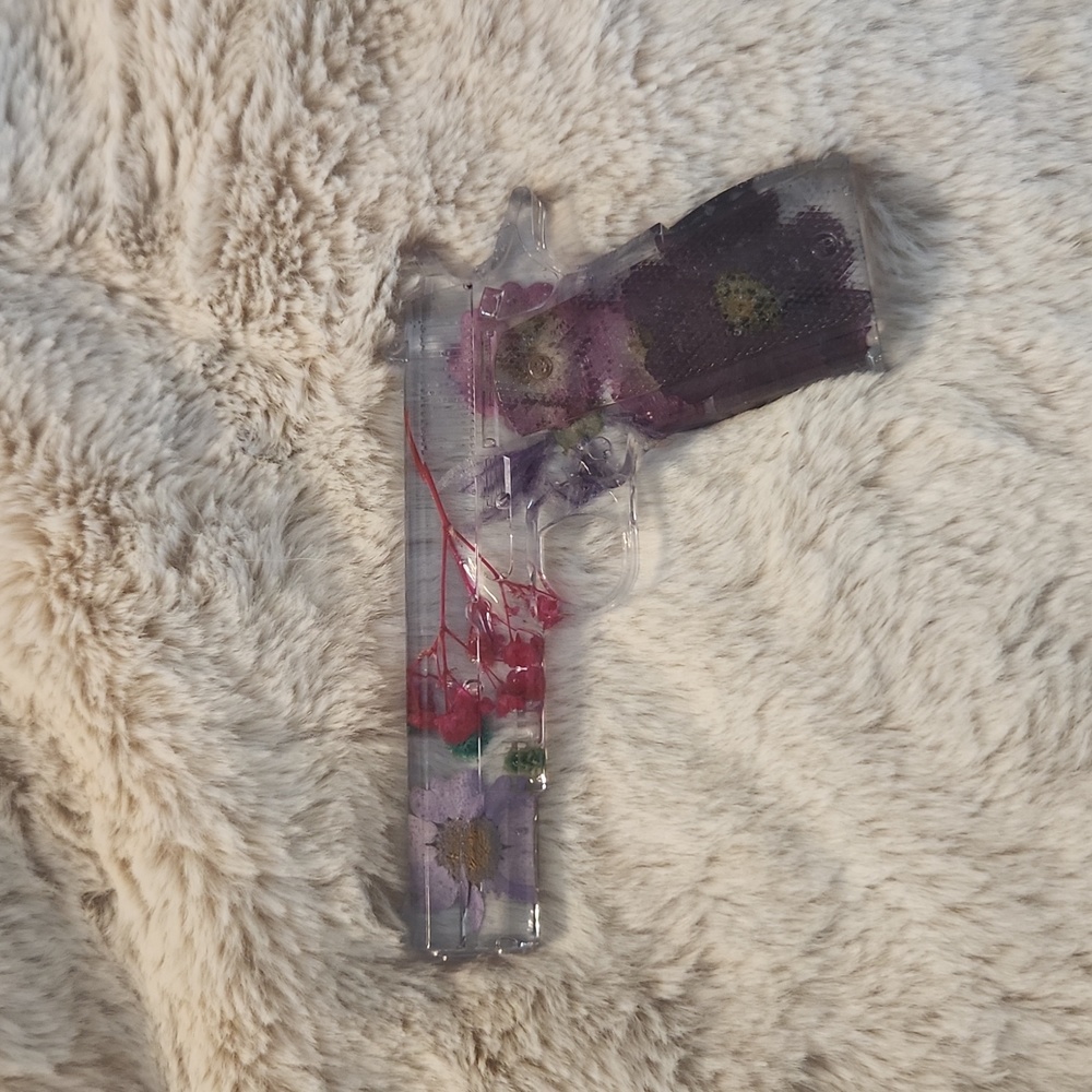 Handmade flower gun